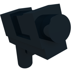 55707a – Minifigure, Utensil Batman Batwing (two wings with ring in middle)