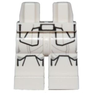 970c00pb0463 – Hips and Legs with SW First Order Snowtrooper Armor Pattern