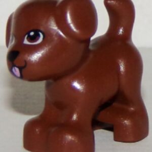 93088pb07 – Dog, Friends, Puppy, Standing with Black Nose and Mouth and Bright Pink Tongue Pattern (Dash)