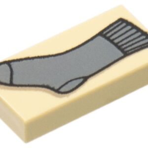 3069pb0132 – Tile 1 x 2 with HP Sock Pattern