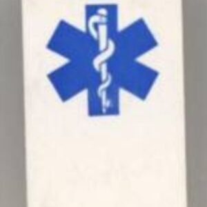 2362apb02 – Panel 1 x 2 x 3 – Solid Studs with EMT Star of Life Pattern