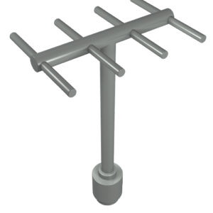 3144 – Antenna with Side Spokes