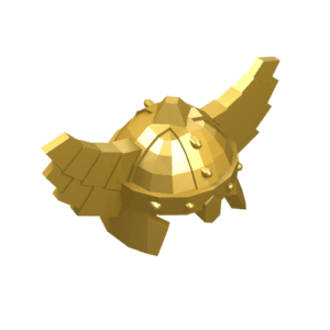 60747 – Minifigure, Headgear Helmet with Wings