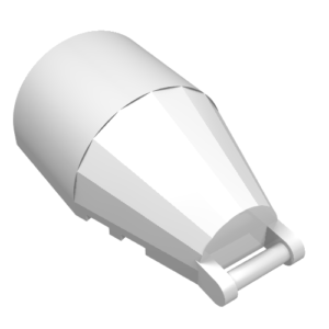 92279 – Windscreen 6 x 4 x 2 Round with Bar Handle