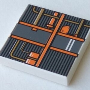 3068pb0068 – Tile 2 x 2 with SW Snowspeeder Vent Pattern