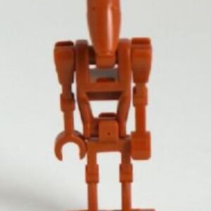 sw0467 – Battle Droid – Dark Orange, Bent Arm and Straight Arm