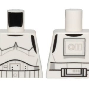 973pb1810 – Torso SW Armor Stormtrooper, Detailed Armor without Shoulder Belts (Rebels Cartoon Style) Pattern