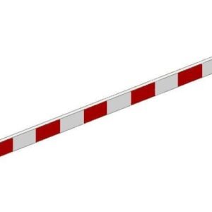 4512pb01 – Train Level Crossing Gate Type 2, Crossbar with Red Stripes Pattern