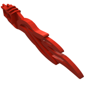 32558 – Bionicle Weapon Toa Flame Sword 2 x 12 with 2 Pin Holes
