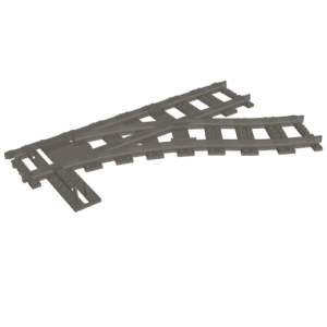 53404 – Train, Track Plastic (RC Trains) Switch Point Right