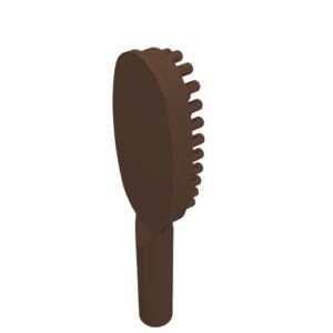 3852a – Minifigure, Utensil Hairbrush – 14mm Handle
