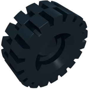 4084 – Tire 21mm D. x 9mm Offset Tread Medium