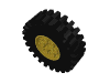 4266c01 – Wheel 20 x 30 Technic with Black Tire 20 x 30 Solid Balloon (4266 / 2857)