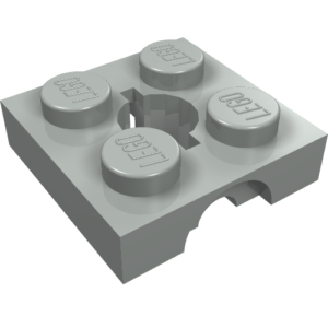 793 – Arm Holder Brick 2 x 2 – Top Part with Round Hole (Homemaker Figure / Maxifigure Torso)