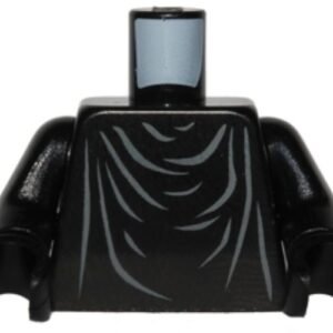 973pb1827c01 – Torso SW Imperial Robe with Gray Creases Pattern (Shadow Guard) / Black Arms / Black Hands