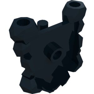 22409 – Minifigure, Shield Pentagonal with Rock Edges