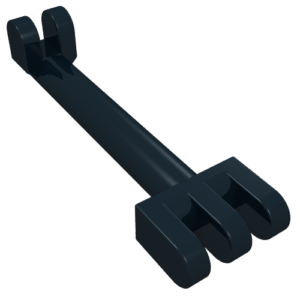 2923 – Hinge Bar 2.5L with 2 and 3 Fingers on Ends (Pantograph Shoe Holder)