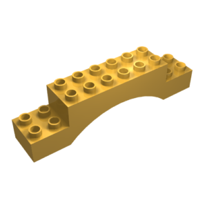 51704 – Duplo, Brick 2 x 10 x 2 Arch