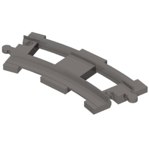 6378 – Duplo, Train Track Curved (short)