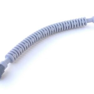 x131c03 – Hose, Flexible 12L with Tabbed Dark Bluish Gray Ends