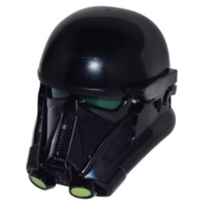 26911c01pb01 – Large Figure Head Modified SW Death Trooper with Dark Green Core and Lime Circles Pattern