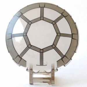 18675pb02 – Dish 6 x 6 Inverted with Bar Handle with SW 8 Spoke Radial Cockpit Pattern