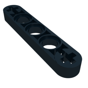 11478 – Technic, Liftarm Thin 1 x 5 – Axle Holes