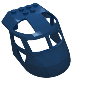 11293 – Aircraft Fuselage Forward Top Curved 6 x 8 x 4