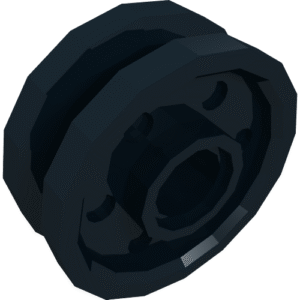 13971 – Wheel 18mm D. x  8mm with Fake Bolts and Deep Spokes with Inner Ring