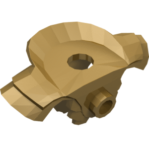 15066 – Minifigure Armor Shoulder Pads with Front Stud and Back Axle Holder