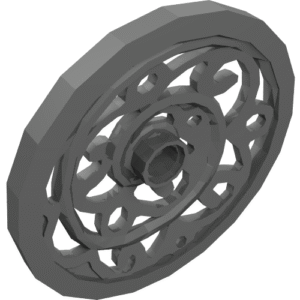 15744 – Wheel Wagon Huge (43mm D.) Ornamental