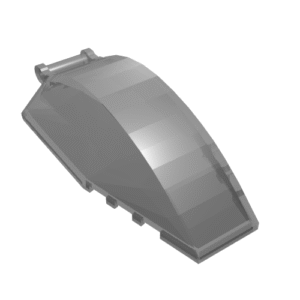 23448 – Windscreen 8 x 4 x 2 Curved with Bar Handle