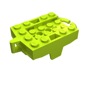 26021 – Vehicle, Base 4 x 5 Roller Coaster Car