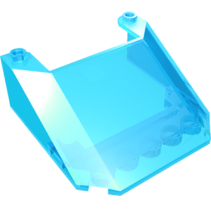 28782 – Windscreen 6 x 6 x 2 with 2 Studs on Top