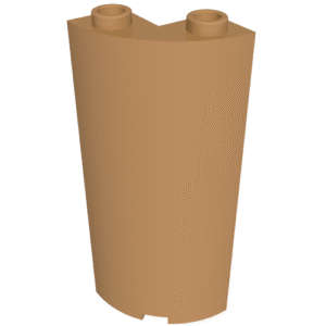 30987 – Cylinder Quarter 2 x 2 x 5 with 1 x 1 Cutout