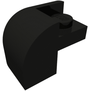 67810 – Slope, Curved 2 x 2 x 1 1/3 Corner Round with Recessed Stud