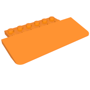 75539 – Slope 15 5 x 8 x 2/3 with 12 Recessed Studs