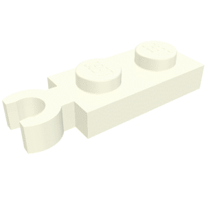 78256 – Plate, Modified 1 x 2 with Clip on End (Vertical Grip)