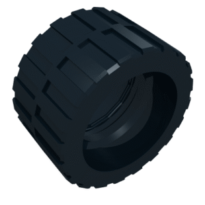 89201 – Tire 24 x 14 Shallow Tread, Band Around Center of Tread