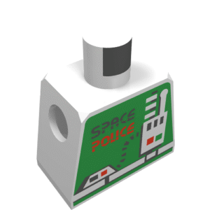 973p69 – Torso Space Police with Radio Pattern