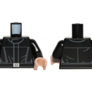 973pb1589c01 – Torso SW Imperial Crew Uniform Jumpsuit, Thin Belt, and Small Silver Buckle Pattern / Black Arms / Light Nougat Hands